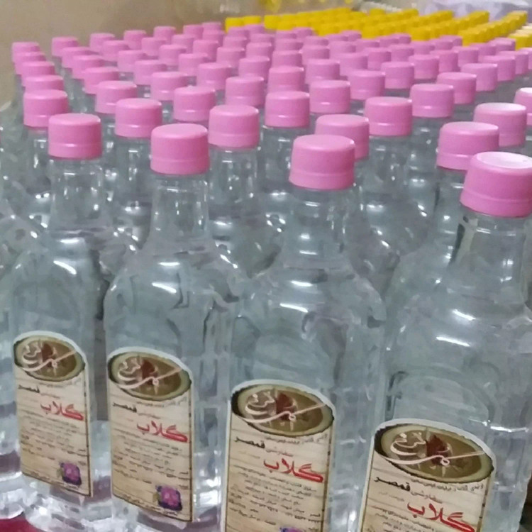 گلاب قمصر کاشان (گلاب عیار 30) (گلاب 375 عدد گل) (گلاب دو آتشه) دو لیتر با کیفیت خاص و تولید سنتی